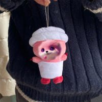 Muñeca De Peluche 15cm Accesorios Para Muñecas Kawaii Hello Kitty Cubierta De Cabeza Fluffy Decoración Para Concierto De Idolos Kpop Y Linterna - details 9