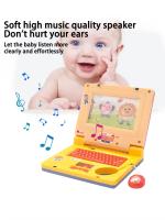 Consola De Juego Educativa Para Niños Infantil Laptop De Dibujos Animados Con Luz Y Música Simulación De Ratón Juguetes Iluminados Para Niños Regalos Aprendizaje Temprano - details 4