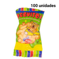 Peguitos - Gusanitos - Aperitivo de Maíz Horneado - 100 Bolsas de 7 gr. - Gusanitos Peguitos - Sin Gluten - details 2