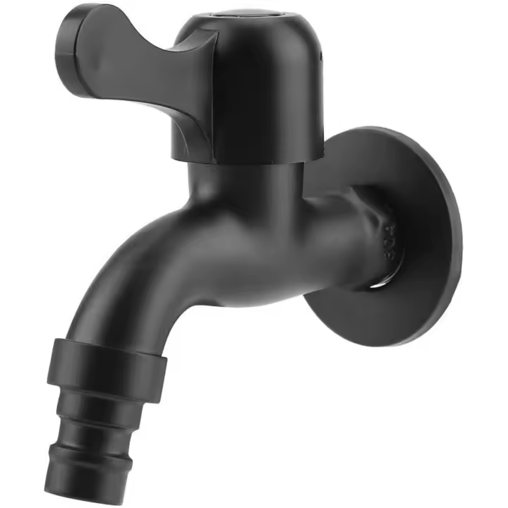 Grifo de Jardín, inoxidable Maple 304, Negro, Grifo de baño (Lavadora) - 1