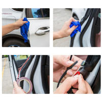 Protector De Raspaduras Para Puerta De Coche Universal 5m Antigolpes Y Aliento De Estilo Moulding De Goma Para Automóviles - details 1