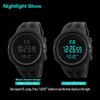 Reloj Deportivo Digital Para Hombre Con Pantalla Grande Luminosa Impermeable Multifuncional Militar Reloj De Pulsera Electrónico Con Alarma Y Cronómetro - details 6