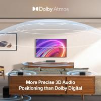 Barra de Sonido ULTIMEA Poseidon D60 con Subwoofer, Dolby Atmos 5.1, Máximo 410W, Sistema de Sonido Envolvente 3D, Barra de Sonido para TV con Subwoofer, BASSMAX, 2 Altavoces Traseros, Soundbar Bluetooth 5.3 con Graves Ajustables - details 4