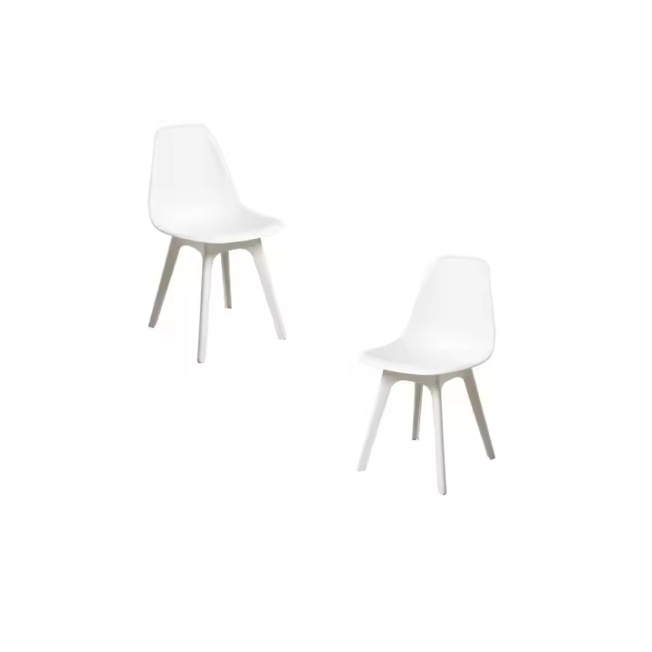 Pack 2 Sillas Kelen Suprym - Blanco - 1
