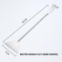 Pinzas De Acero Inoxidable Para Acuario 27cm Con Punta Recta Y Codo Herramienta De Limpieza Para Hierba De Agua Y Plantas De Acuario - details 1
