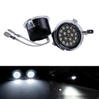 ANGRONG 2x Luz De Puddle Led Lateral Para Espejo Ford Focus C-Max Kuga Mondeo Fusion Ranger Expedition F-150 Edge S-Max Luz Xenon Blanca 6000K - details 0