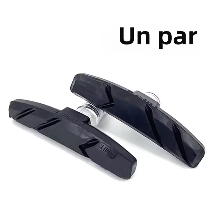 1Par De Frenos De Bicicleta Silenciosos Pads De Goma Universal Para Montaña Y Carretera V Brake Longevidad Alta Tamaño 70mm - 1