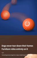 Bola Inteligente Para Perros Juguete Automático Interactivo Recargable Moverse Por Gravedad Pelota Rodante Para Entrenamiento De Mascotas - details 3
