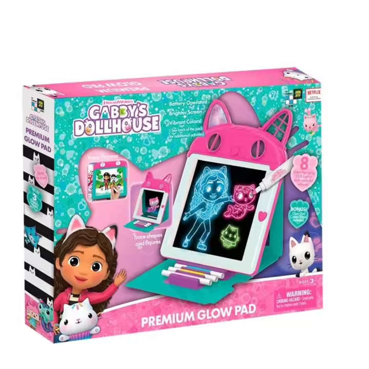 Pizarra Magica La Casa De Muñecas De Gabby Con Luces De Colores  (Cefa 00954) - 1