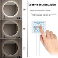Espejo De Baño Oculto Con Interruptor Táctil De Un Botón 5V Luz LED De Vestíbulo Para Tira LED USB Interruptor Táctil On/Off - details 3