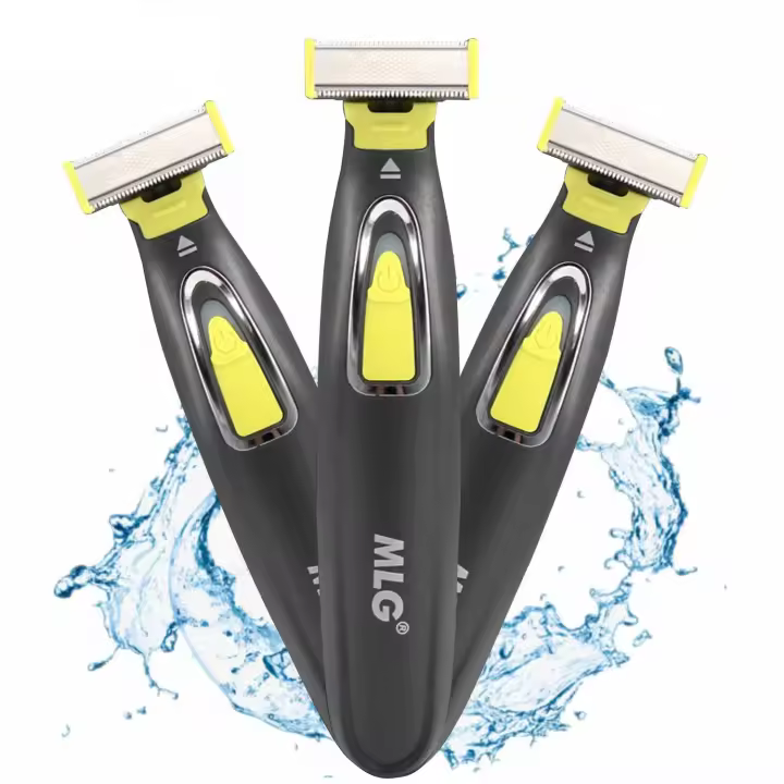 Afeitadora Eléctrica Para Hombres Profesional Recargable USB Trimmer De Barba Y Cuerpo Máquina De Afeitar El Rostro Con Dispositivo De Afeitar El Cabello - 1