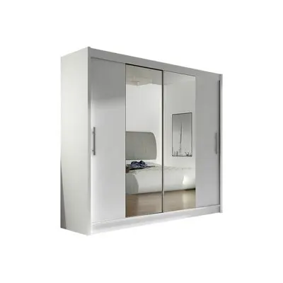 Armario Atlanta 123 , Muebles ES, Correderas, Blanco, 180 x 215 x 58cm - 1