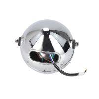 Faros De Motocicleta Universales Redondos 35W Retro Lámpara De Cobre Para Yamaha Suzuki Harley Honda CG125 Café Racer Bobber - details 3