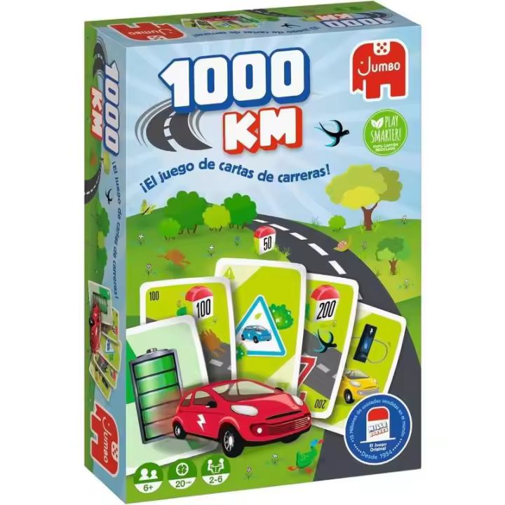 1000 Km. Juego De Cartas - 1