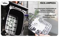 LA MOUSTACHE Freidora de Aire Caliente 8L Sin Aceite | Potencia 1700W | 2 Cestillos Independientes - details 6