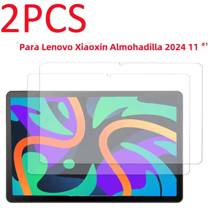 2PCS Protector De Pantalla De Vidrio Templado Para Tablet Lenovo Xiaoxin Pad 2024 11'' Película Protectora HD Clara Resistente a Arañazos - 1