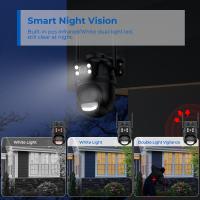 Cámara IP HD 6K 12MP WiFi Exterior Con Zoom 8X Tres Lentes Pantalla Doble PTZ Seguimiento Automático CCTV De Seguridad 6MP Monitoreo De Vigilancia - details 8