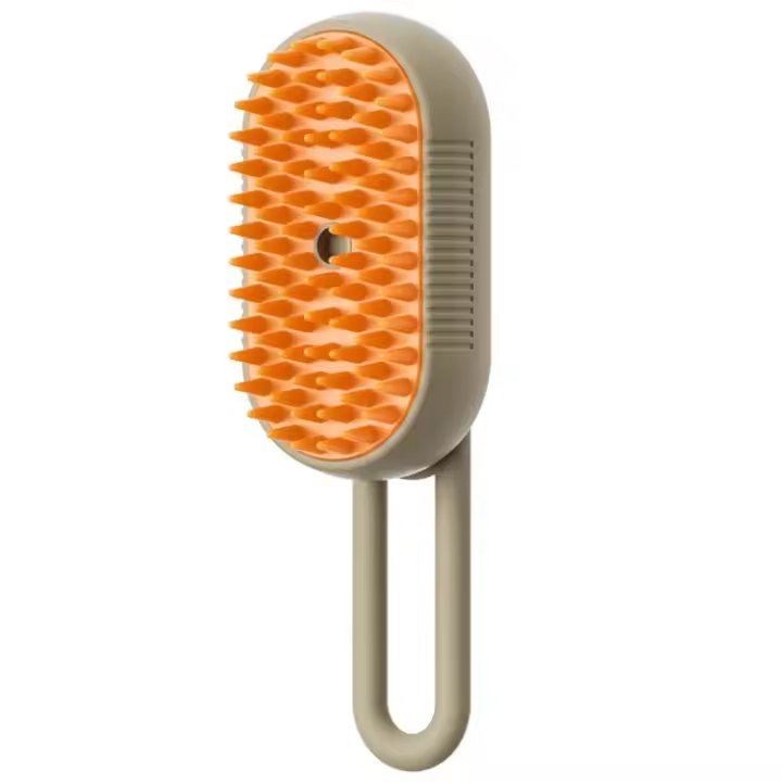 Cepillo De Peluquería Para Perros Y Gatos Eléctrico Con Humo 3 En 1 Cepillo De Masaje Para Animales Elimina Enredos Y Pelo Muerto - 1