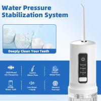 Irrigador dental impermeable IPX7 4 Boquillas 3 Modos Irrigador Oral Eléctrico 200 ml Dental - details 1