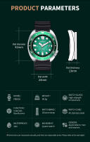 Reloj De Pulsera Para Hombre LIGE Moda Lujo Correa De Silicona Deportivo Casual Resistente Al Agua Con Bisel Rotativo Y Calendario - details 8
