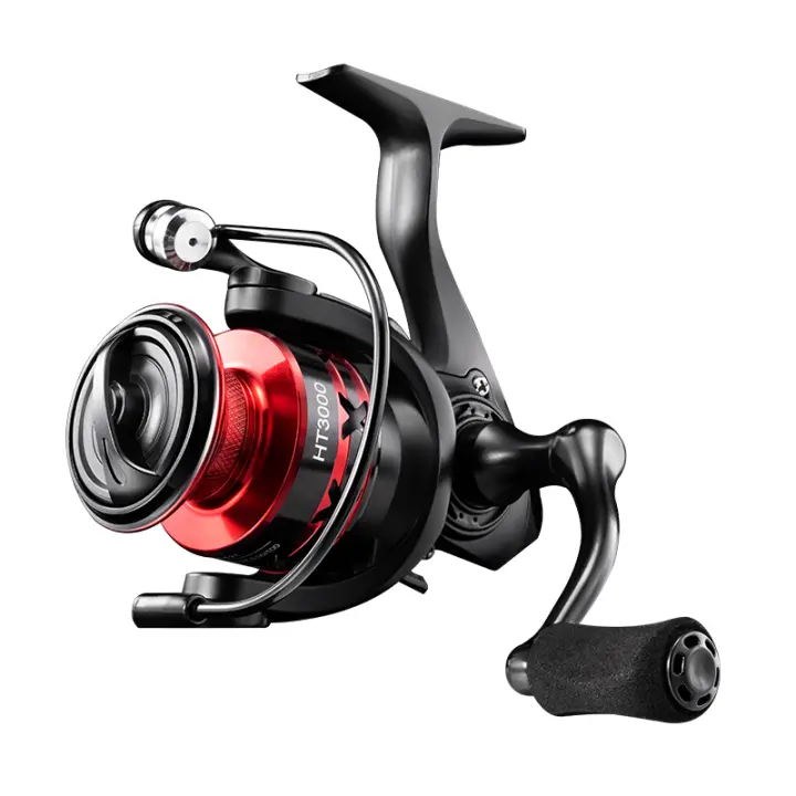 Carrete De Pesca Rooblinos HT Para Agua Dulce Y Salada Con Engranaje Metálico Interchangeable Izquierdo/Derecho Adecuado Para Truchas Y Carpas - 1