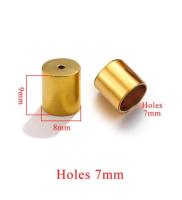 20pcs Aros De Cierre Para Pulseras De Cuero Acero Inoxidable Galvanizado En Oro Conectores Para Joyería DIY De Aiovlo - details 16