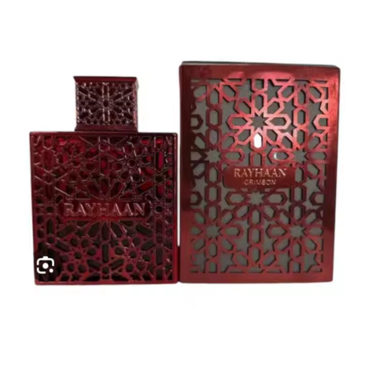 Rayhaan Crimson Eau de Perfume 100ml para Hombre con Diseño Exquisito y Elegante en Rojo Sangre. - 1