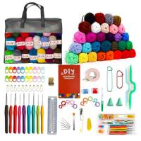 SusggO 104 Piezas Kit Ganchillo Principiantes, Completo Crochet Amigurumi – Juego con Accesorios, Hilos y Bolsa Transporte - Kit iniciacion para DIY Regalo Dia de la Madre - details 1