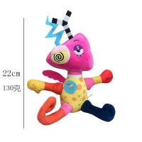Muñeco De Peluche Gummigoo Circo Digital 2 Juguete Caine Jax Ponmi Pomny Payaso Hare Jackson Peluche Corto Relleno De Algodón PP Para Edad Recomendada 3-18 Años - details 5