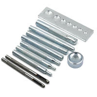 Kit De Herramientas Para La Instalación De Botones De Tachuelas De 11 Piezas Para Manualidades De Cuero Herramienta De Perforación Para DIY Accesorios De Material Unisex - details 1