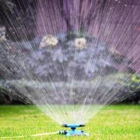 2pcs 360 ° Riegos Automáticos Para Jardín Con Nozzles Ajustables Sistema De Riego Para Césped Material ABS Resistente Al Rusticidad Verde/Azul - details 6