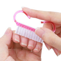 LULAA Pack De 50 Pinceles Para Uñas Con Mango Limpieza Manicura General Sanitización Uso En Belleza Y Salud Plástico - details 1