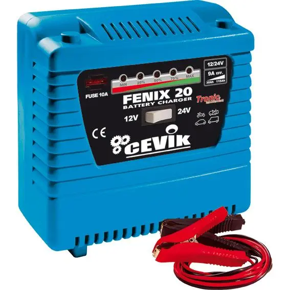 Cevik Cargador Baterías Fenix-20 12/24V Suministros Industriales - 1