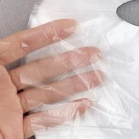 Mascarilla Descartable De Plástico PE Transparente Para Limpieza Facial Con Pegatinas De Cuello Herramienta De Belleza Accesorios Para Cuidado De La Piel - details 4