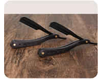 Cuchilla De Afeitar Para Hombres Barbería Herramienta De Peluquero Acero Inoxidable Plegable Con Hojas Interchangeables Barba Y Cara - details 9
