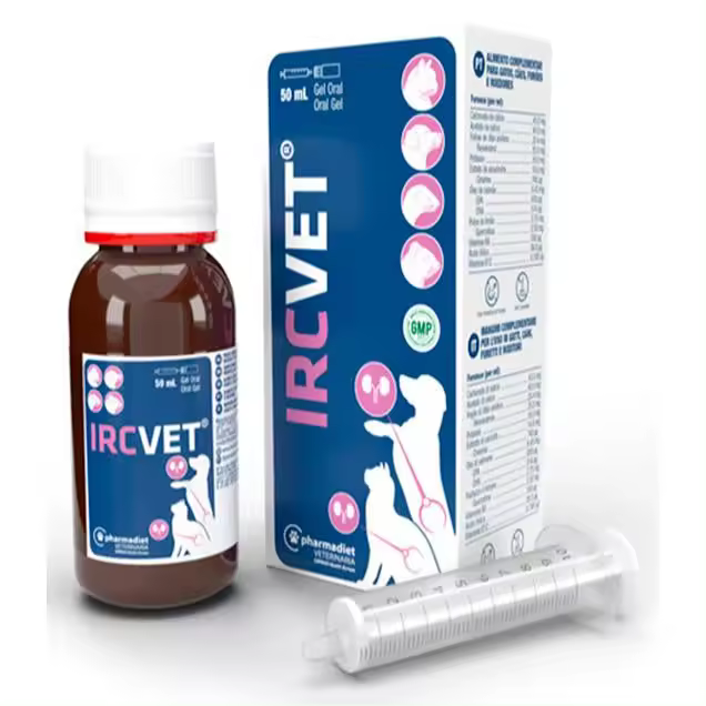 Irc-Vet Gel  IRC-VET sirve de ayuda en casos de insuficiencia renal crónica - 1