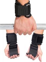 Fitness Squat levantamiento de pesas Pull-up muñeca Gancho Barra horizontal ejercicio entrenamiento de fuerza sin estrangular Poder - details 0