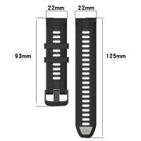 Correa De Silicona Deportiva Para Garmin Forerunner 965 Accesorios De Pulsera Compatible Con 955 Solar 945 LTE 935 745 Unisex - details 1