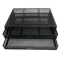 Soporte para monitor con almacenamiento + SET DE REGALO de cajas organizadoras (5507) Cajones extraíbles, almohadillas antideslizantes, malla reforzada. Calidad al mejor precio. De acuerdo a la normativa CE. - details 0