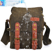 Bolsa De Hombro Para Cámara Cwatcun De Lona Resistente Al Agua Para Canon Nikon Sony Estuche Antichoque Para Lente De Fotografía - details 5