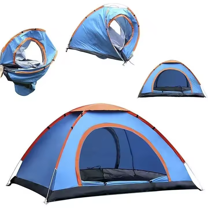 Tienda de campaña emergente para 2-3 personas, tienda de campaña impermeable, Viento Resistant, anti-UV, tienda de campaña - 1