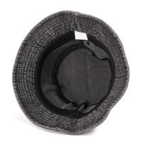 Gorro De Pescador De Leno Lavado Para Mujer Y Hombre Gorro De Buho De Color Sólido Plegable Para Exteriores Viaje Playa Protección Solar Estilo Casual - details 2
