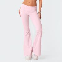 Pantalones Largos Para Mujer Leggings Elásticos De Talla Alta Estilo Athleisure Yoga Fitness Pantalones Bell Bottoms Para Verano - details 38
