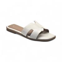 Calzados soraia, Sandalias Planas de Mujer con Punta Cuadrada, Diseño Clásico Tipo Slide, Corte Anatómico en la Empeine, Sandalia Abierta de Verano para Uso Diario, Oficina o Paseo Casual Bohemio Básico Abertura - details 7