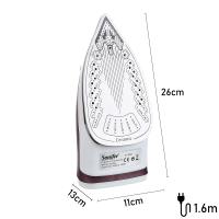 Fresadora Eléctrica Portátil Mini Sonifer Para Ropa Con Placa De Cerámica Ajustable Función Anti-Calc Auto off Burst of Steam - details 7