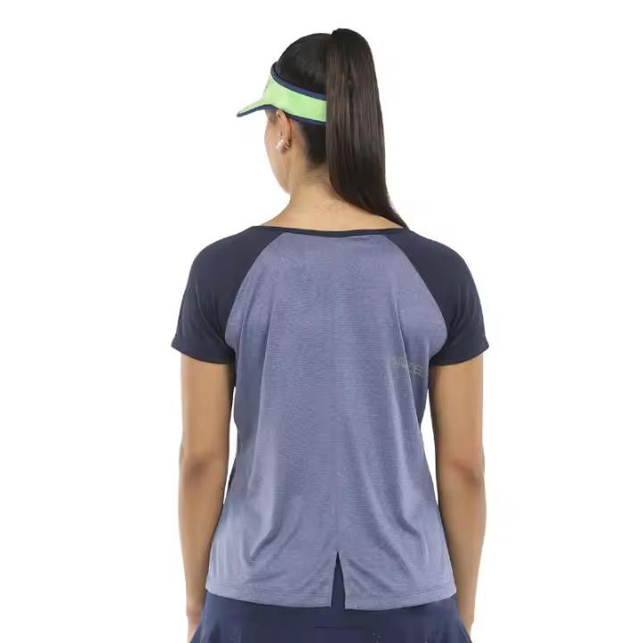 Camiseta Bullpadel Eilo Lila Vigore - Acabado Quickerdry - 100% Poliéster - 1