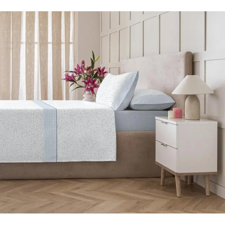 Catotex Kabely - Juego de sábanas 50% algodón JAYLA. Calidad suprema de la firma Catotex. Formado por bajera, encimera y una o dos fundas de almohada. Producto TOP. - 1