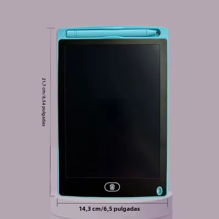 Tablet De Escritura LCD De 8.5 Pulgadas Tablero De Dibujo Para Niños Bloque De Dibujo Graffiti Regalo Juguete De Borrado Automático ABS Sin Batería - 1