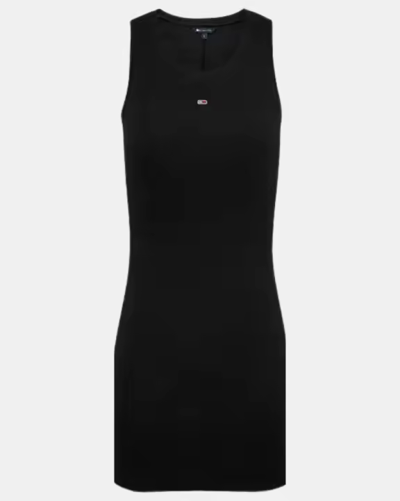 TOMMY HILFIGER DW0DW20674 Vestidos  Manga corta Mujer Negro - 1