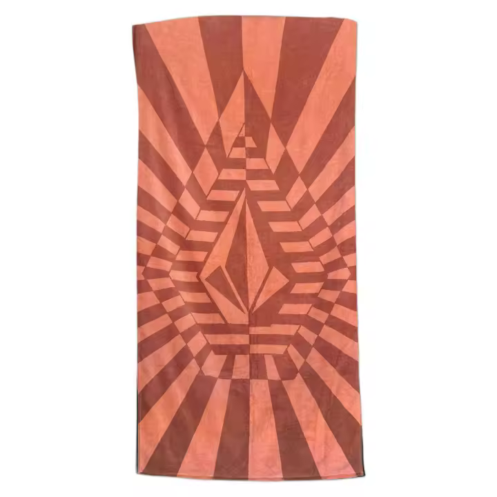 Toalla Volcom Stoneray para unisex en color naranja - 1